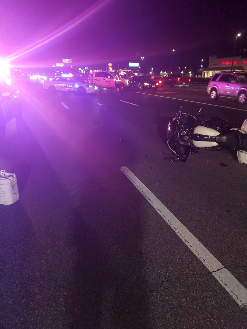 Major motorcycle accident reported on FM 1960 in Humble Free Texas