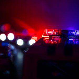 Police,Cars,At,Night.,Police,Car,Chasing,A,Car,At