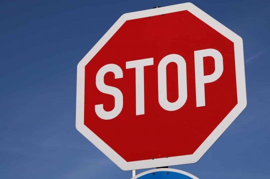 stop, shield, road sign